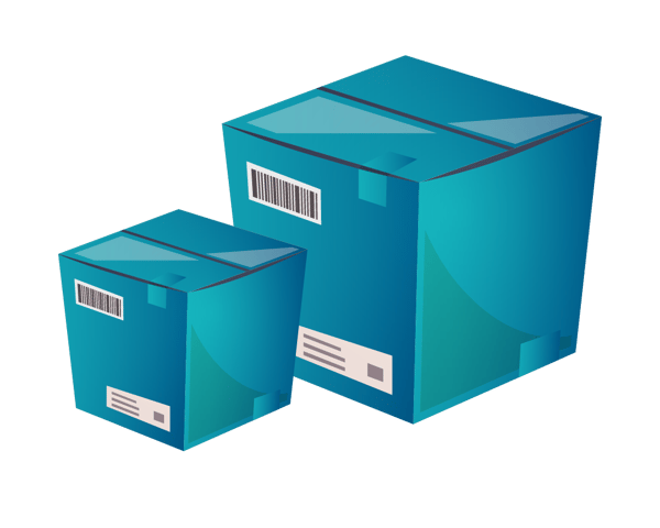 Illustration depicting packaging