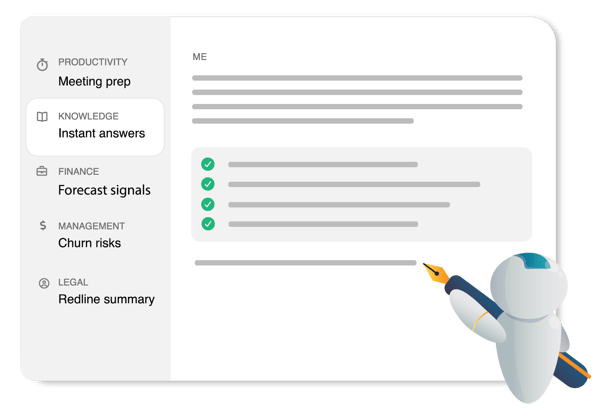 Dstny Conversational Intelligence bot scribbeling