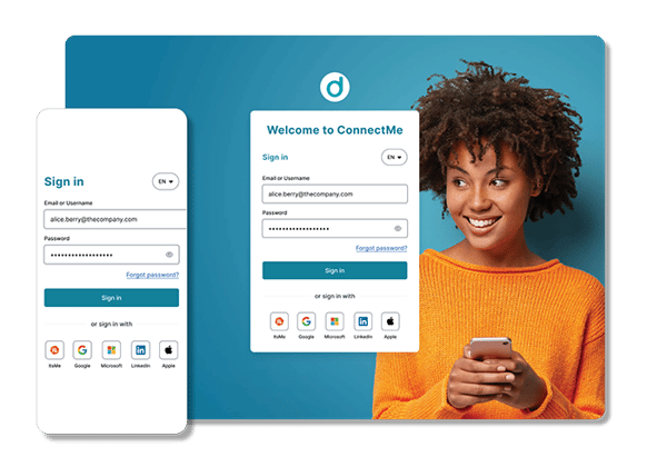 connectme-login-pages-web