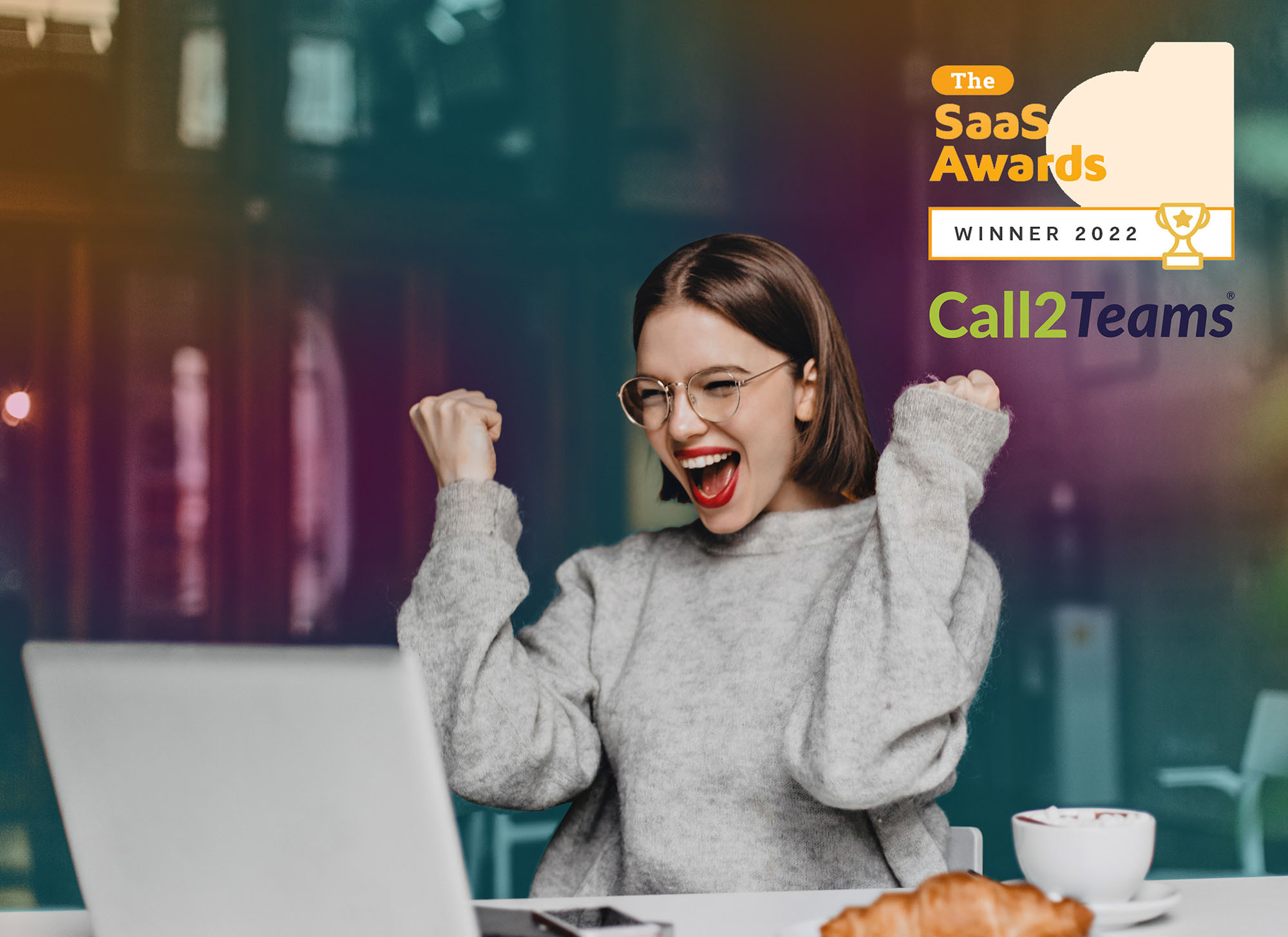 Call2Teams wins 2022 SaaS Awards | Dstny