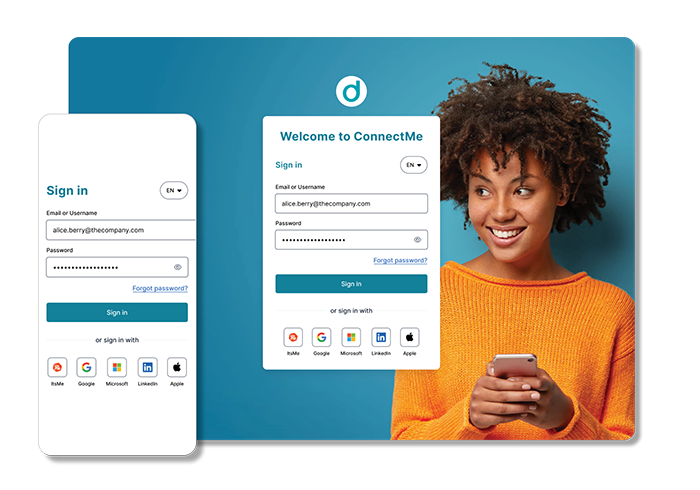 connectme-login-pages-web